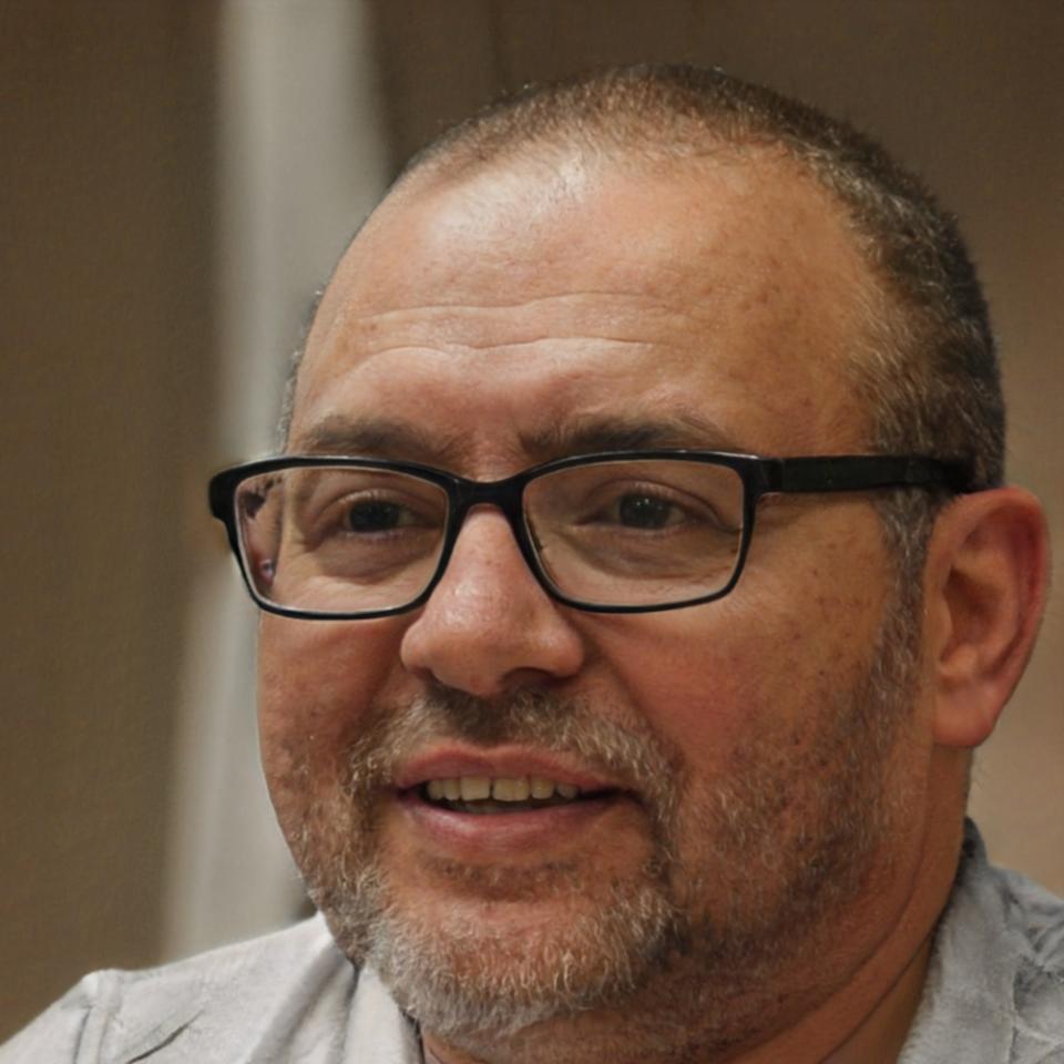 Ritratto professionale dell'istruttore esperto di storytelling